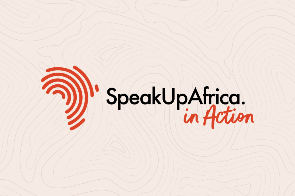 SpeakUpAfrica in Action