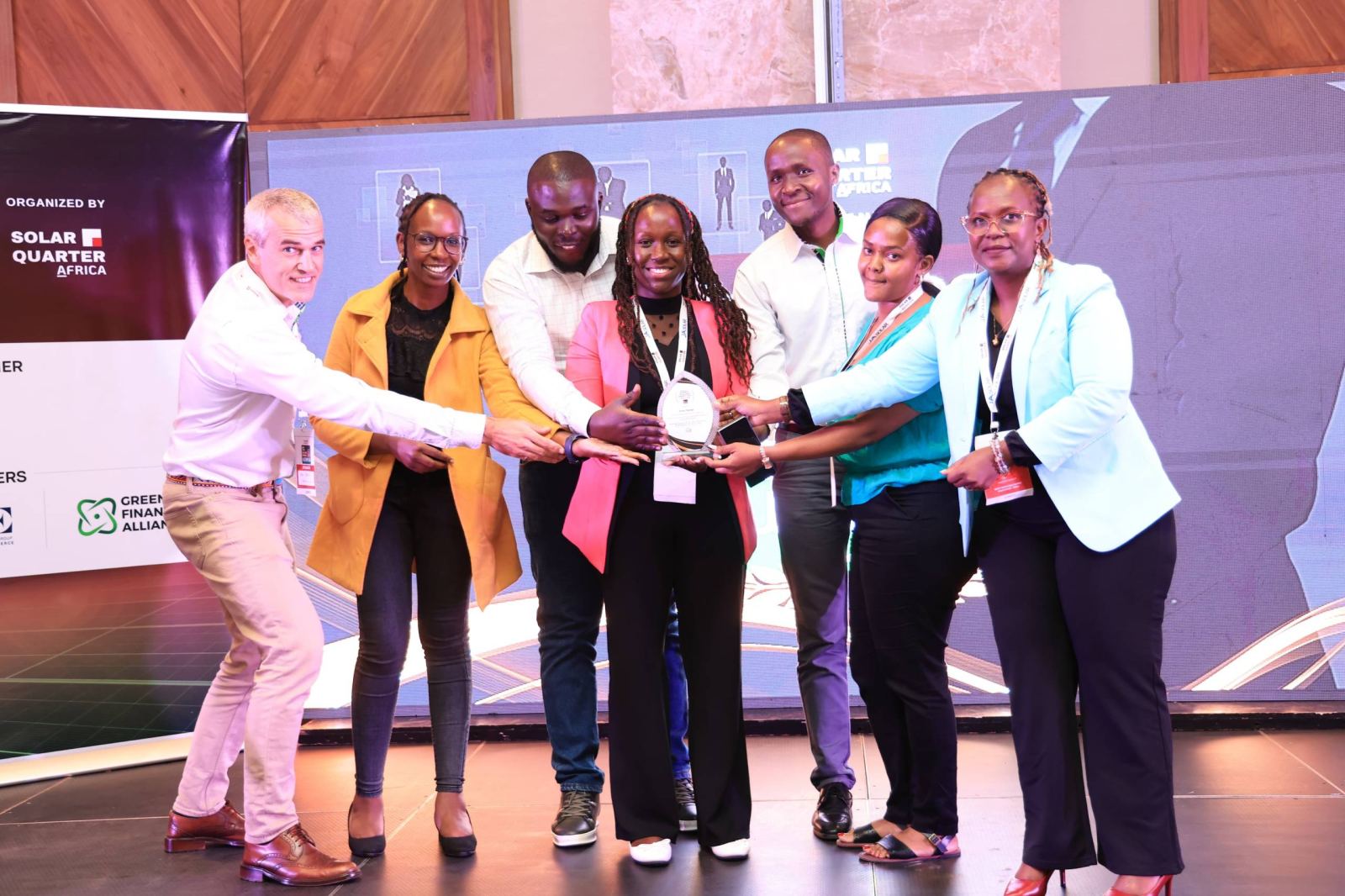Ariya team at the AFSIA awards